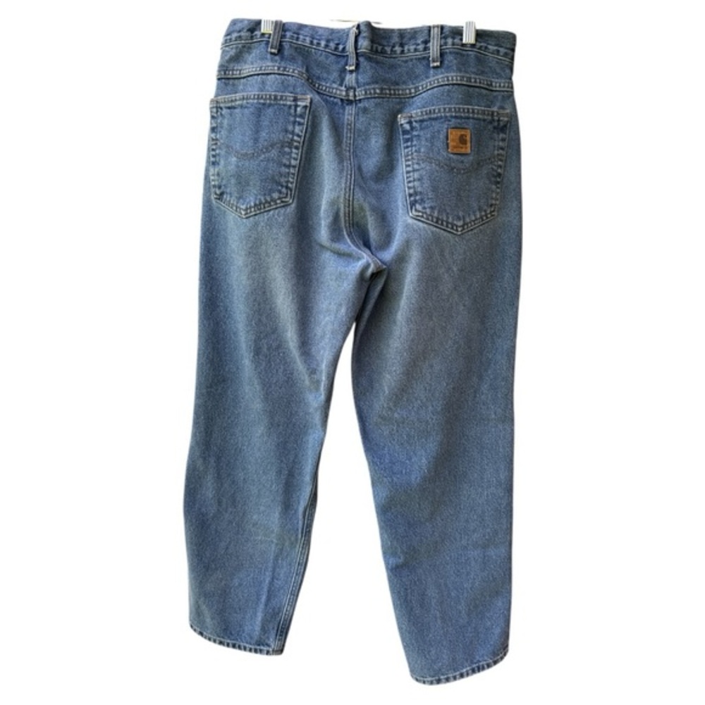 Carhartt Men's Blue Jeans 36x30 relaxed fit